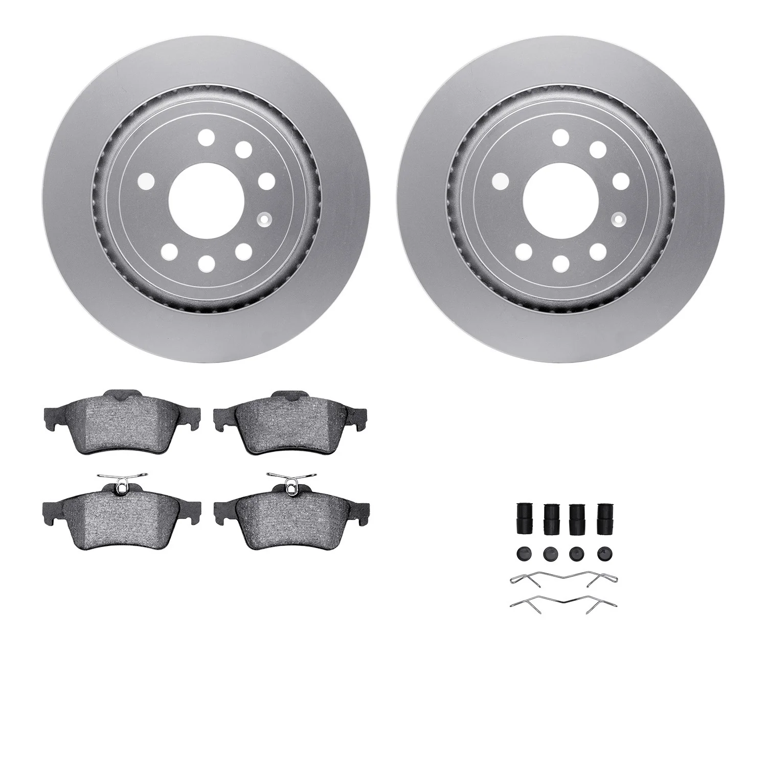 Dynamite Friction 4512-65044 Disc Brake Kit - Rear