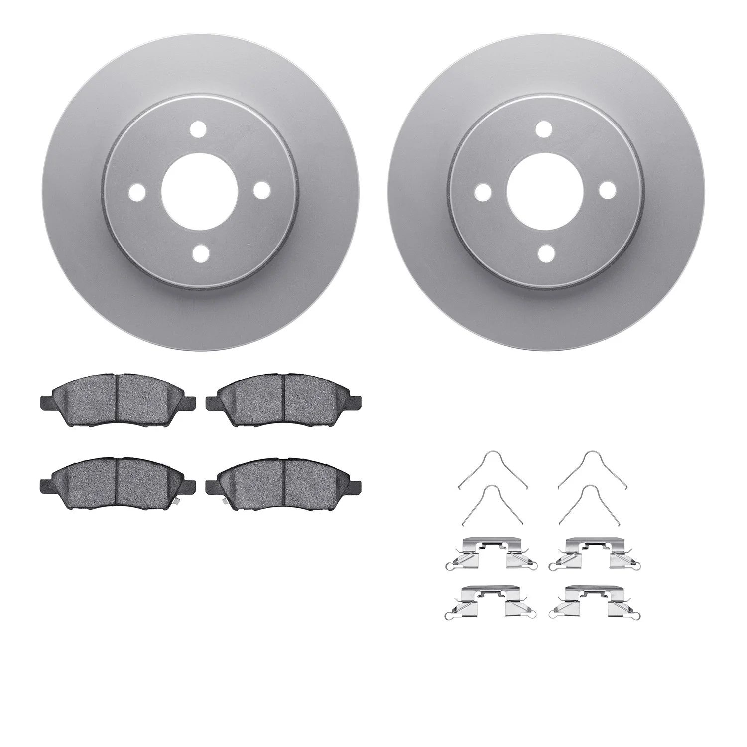 Dynamite Friction 4512-67117 Disc Brake Kit - Front