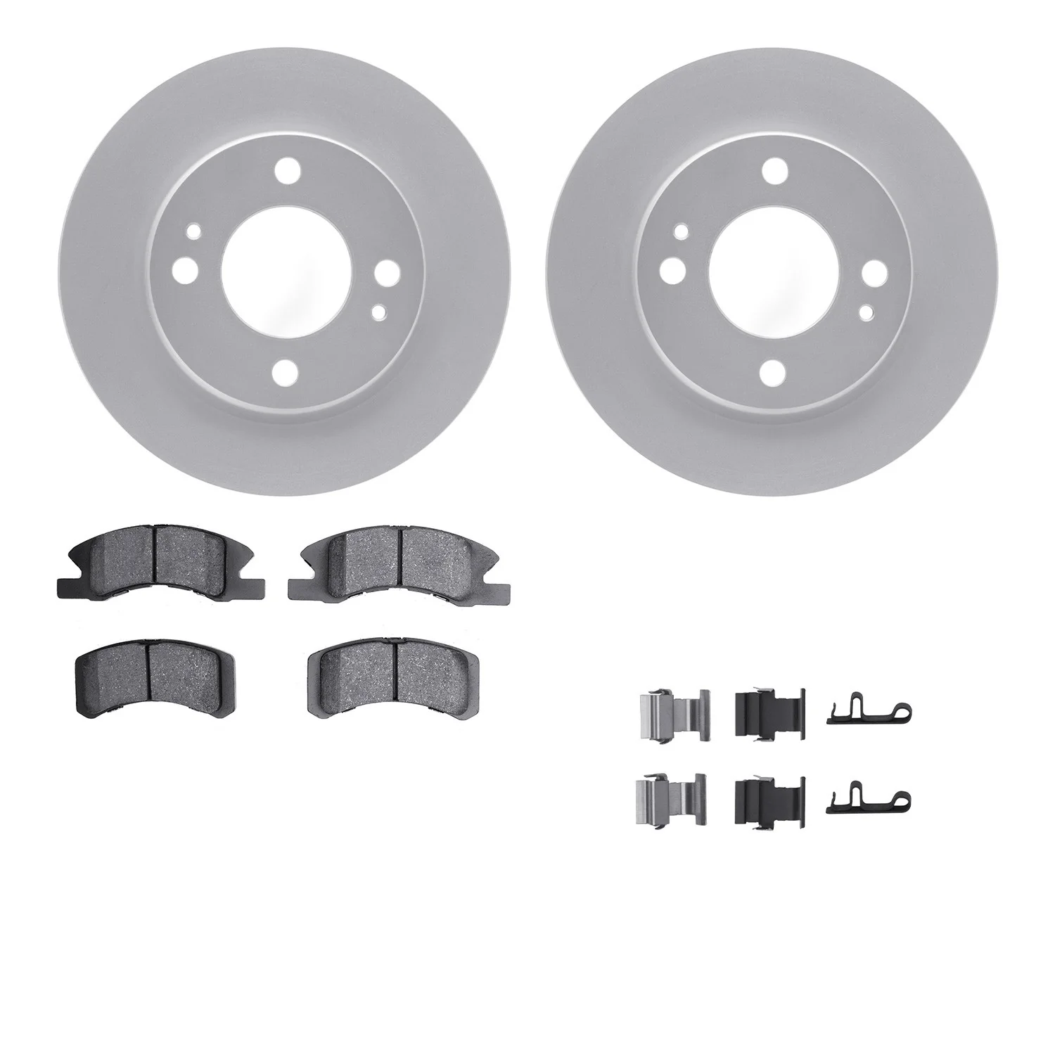 Dynamite Friction 4512-72077 Disc Brake Kit - Front