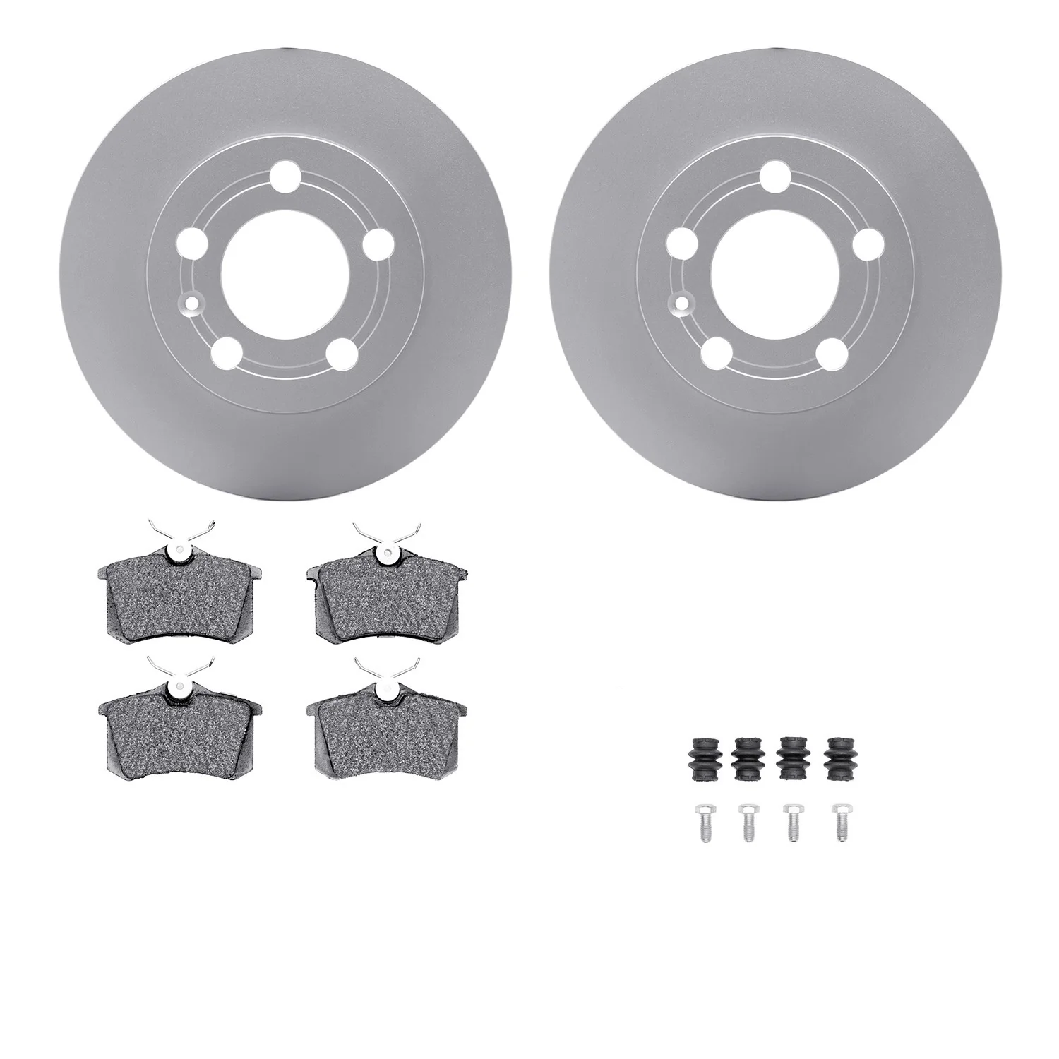 Dynamite Friction 4512-73098 Disc Brake Kit - Rear