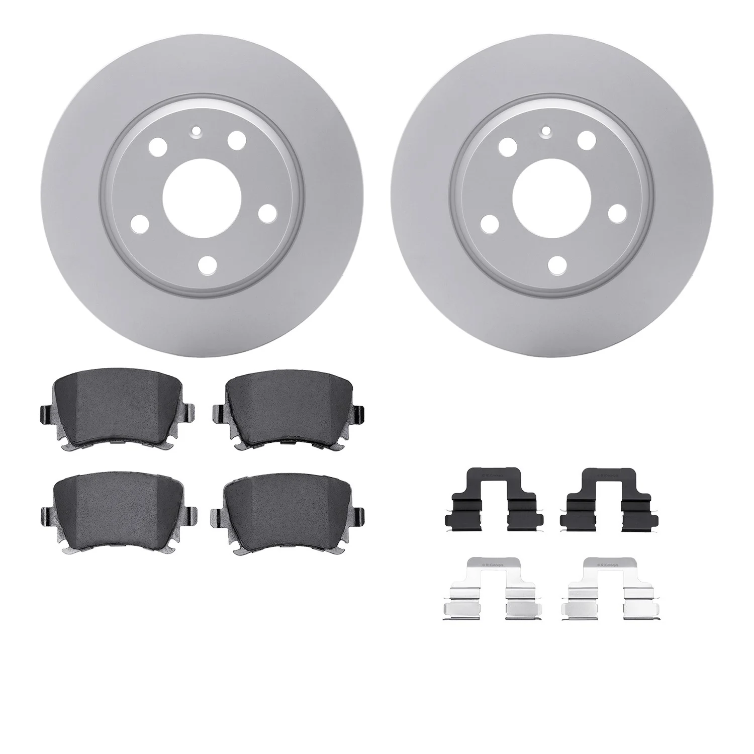 Dynamite Friction 4512-73132 Disc Brake Kit - Rear