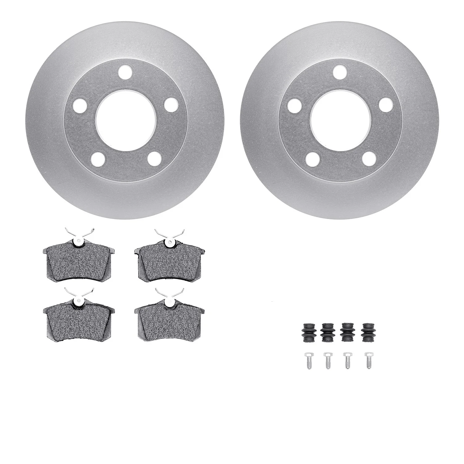 Dynamite Friction 4512-74085 Disc Brake Kit - Rear
