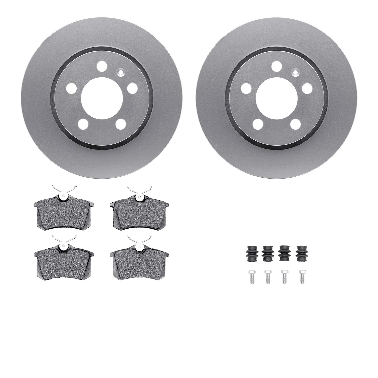 Dynamite Friction 4512-74108 Disc Brake Kit - Rear