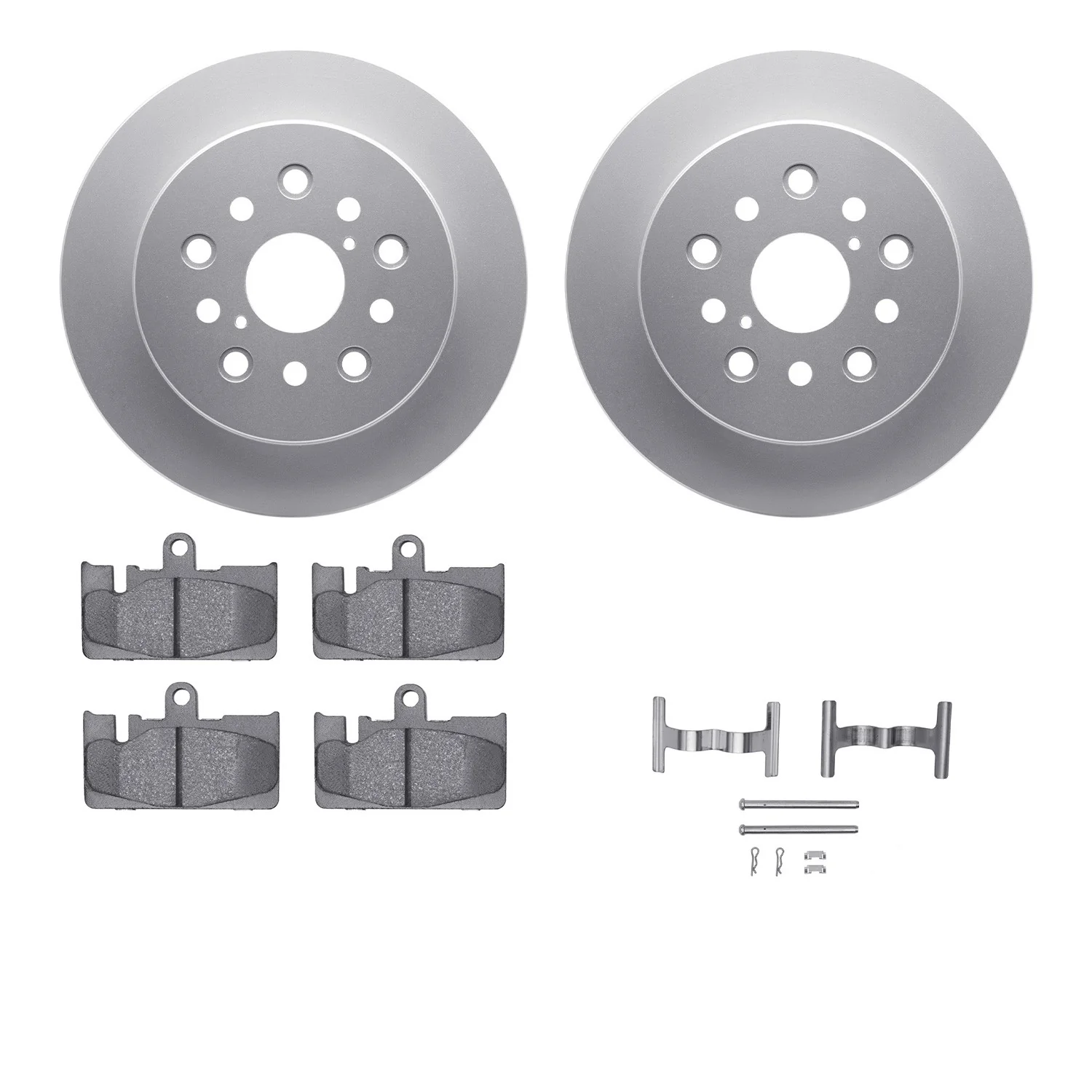 Dynamite Friction 4512-75045 Disc Brake Kit - Rear