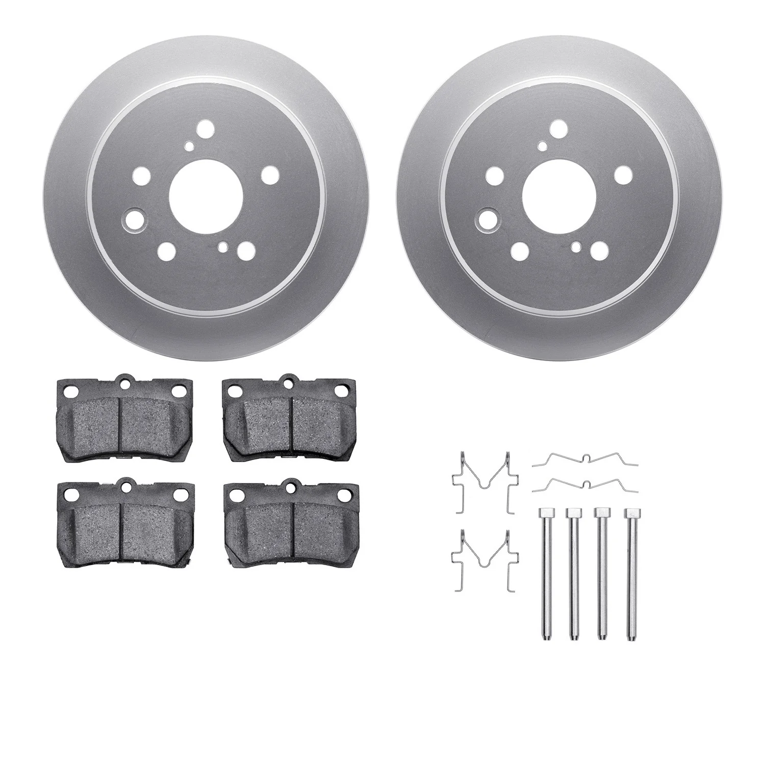 Dynamite Friction 4512-75048 Disc Brake Kit - Rear
