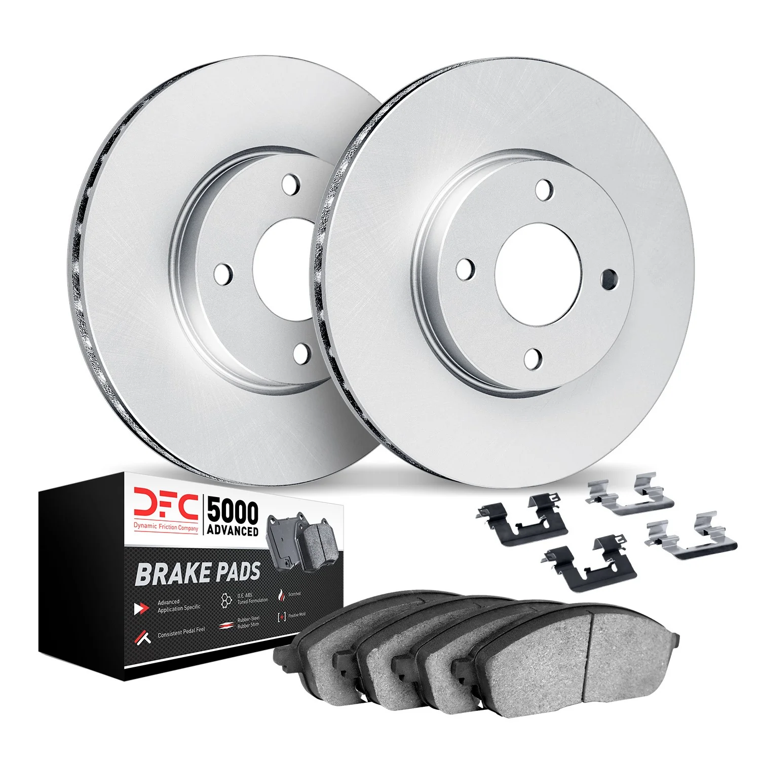 Dynamite Friction 4512-76123 Disc Brake Kit - Rear