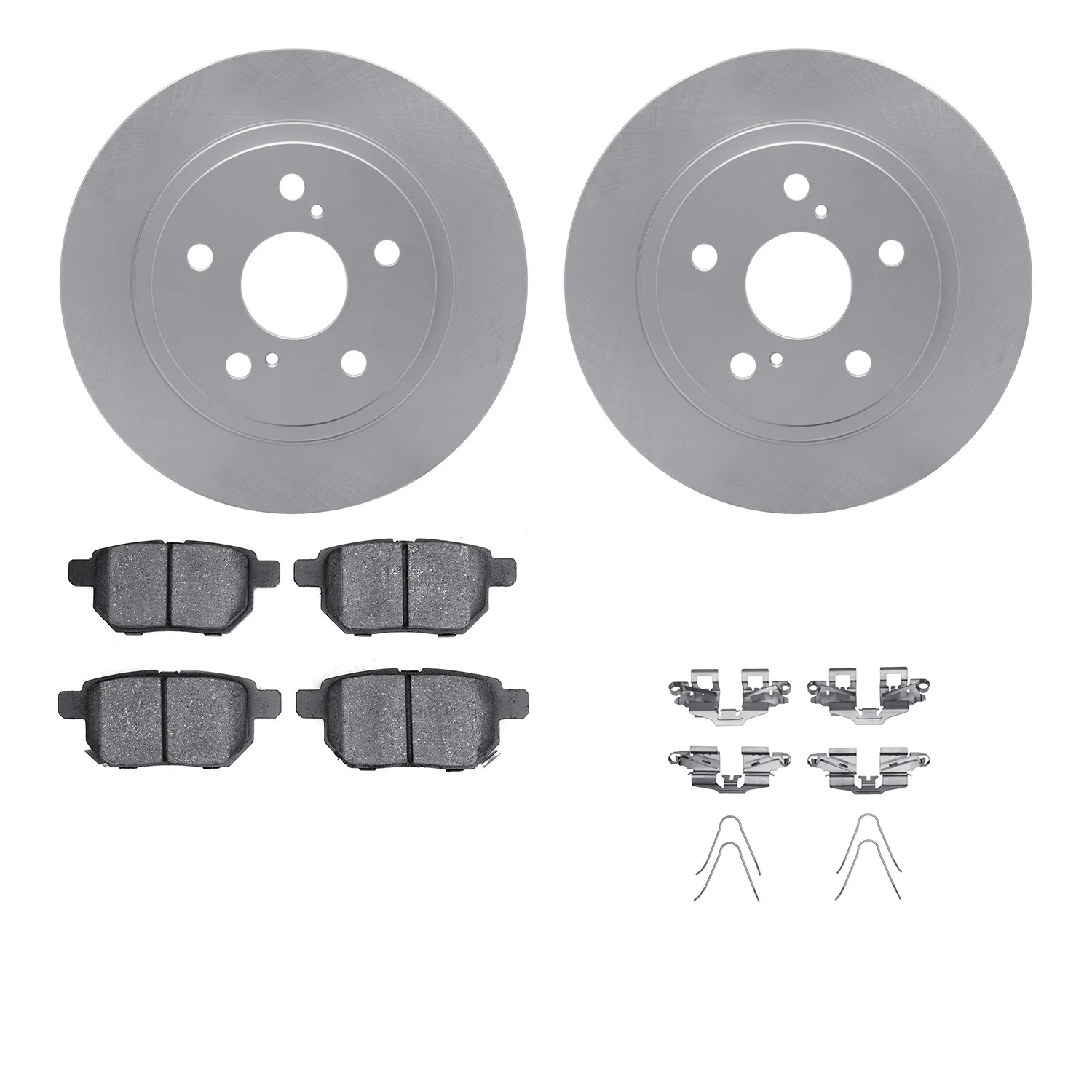 Dynamite Friction 4512-76142 Disc Brake Kit - Rear