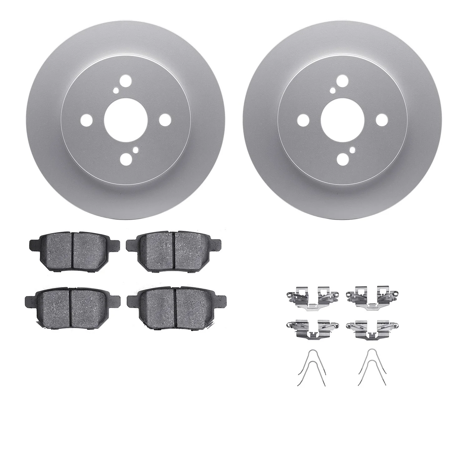 Dynamite Friction 4512-76153 Disc Brake Kit - Rear