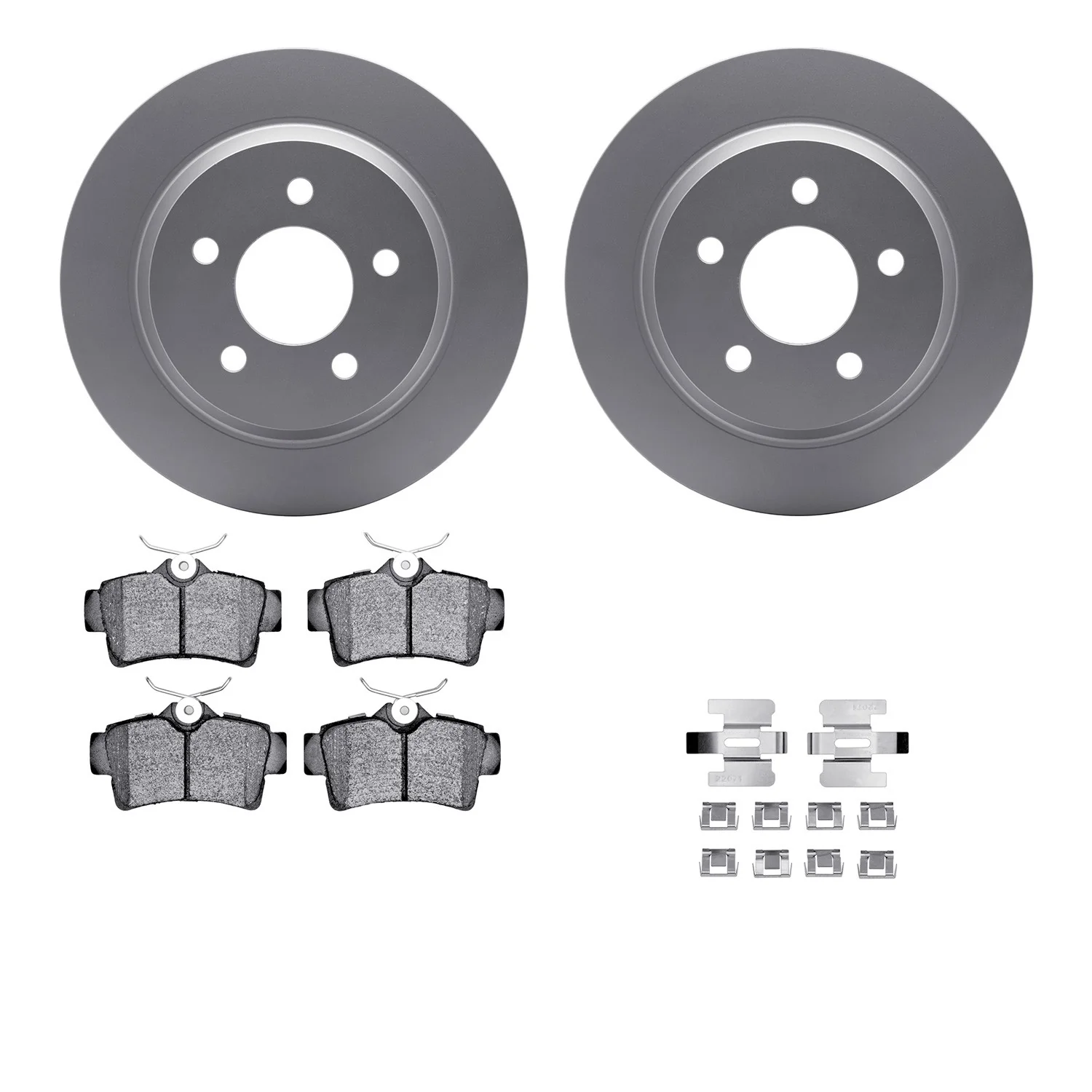 Dynamite Friction 4512-99005 Disc Brake Kit - Rear