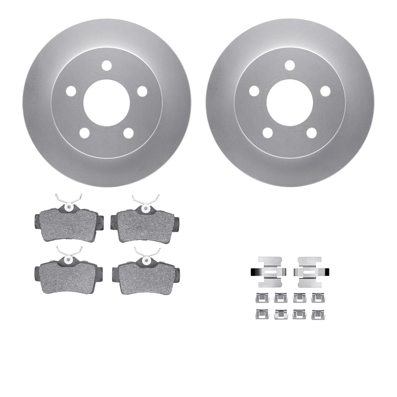 Dynamite Friction 4512-99019 Disc Brake Kit - Rear