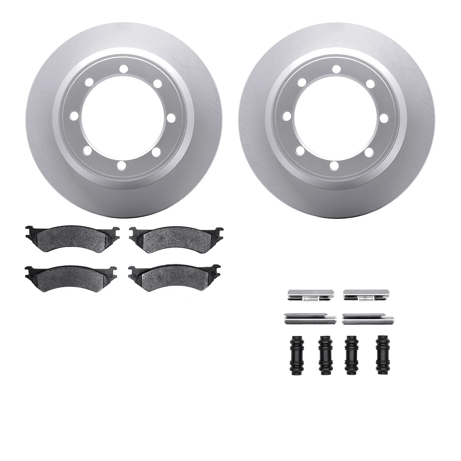 Dynamite Friction 4512-99142 Disc Brake Kit - Rear