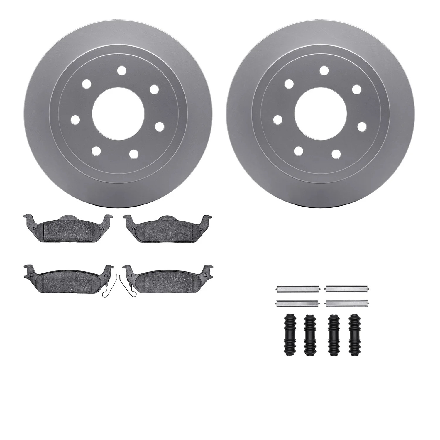 Dynamite Friction 4512-99172 Disc Brake Kit - Rear