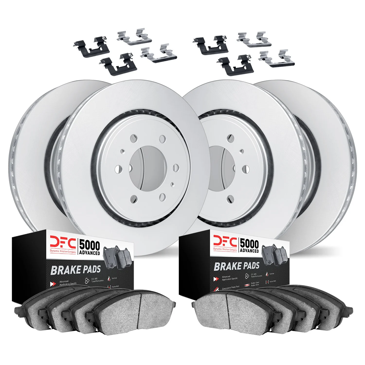 Dynamite Friction 4514-48028 Disc Brake Kit - Front and Rear