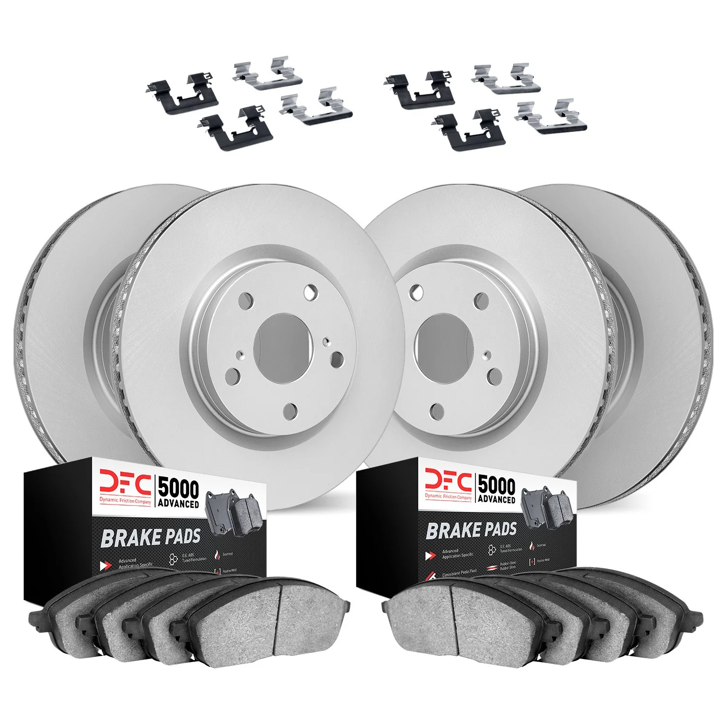 Dynamite Friction 4514-74001 Disc Brake Kit - Front and Rear