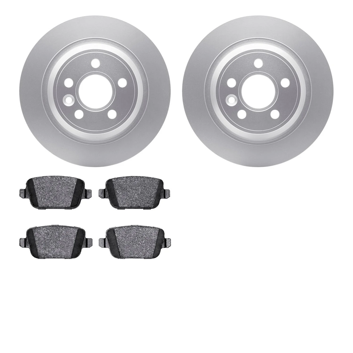 Dynamite Friction 4602-11021 Disc Brake Kit - Rear