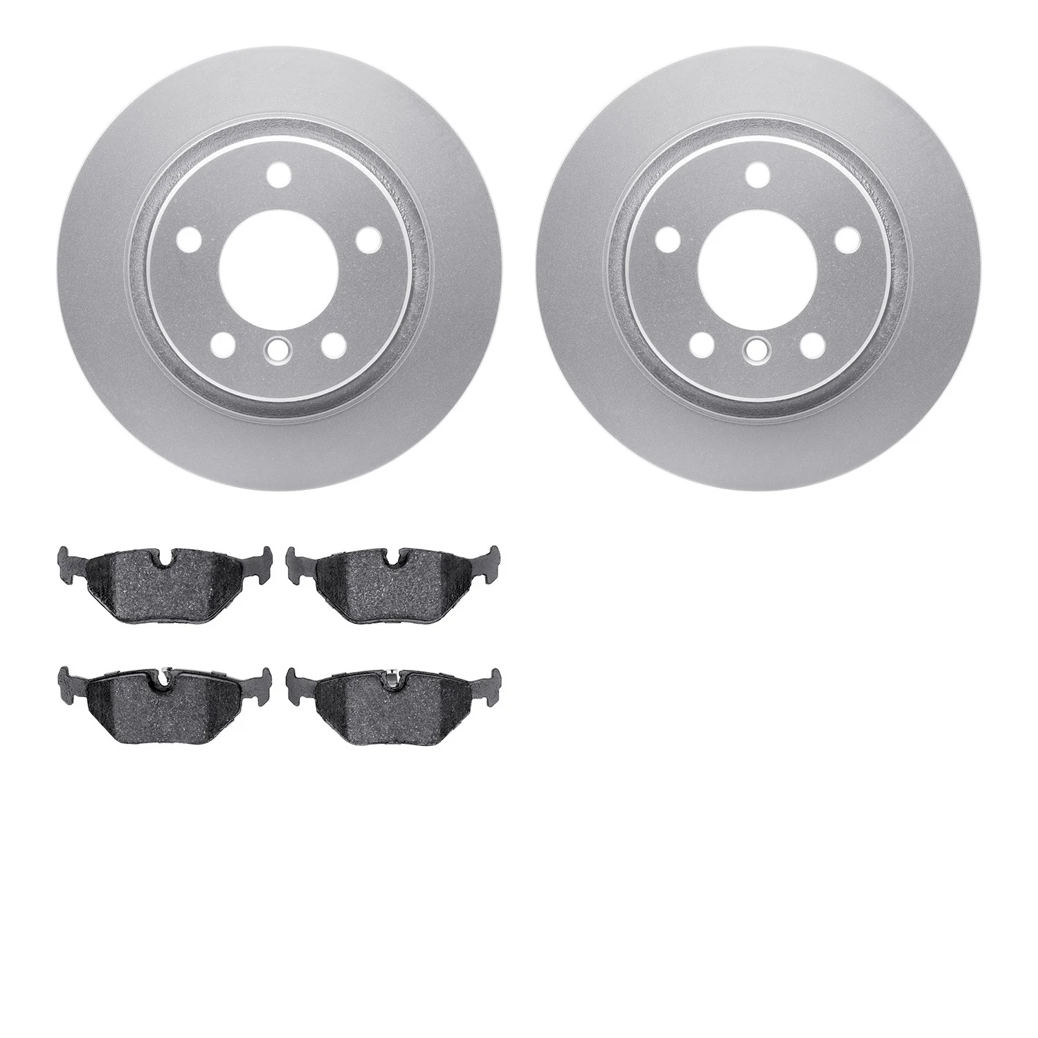 Dynamite Friction 4602-31017 Disc Brake Kit - Rear