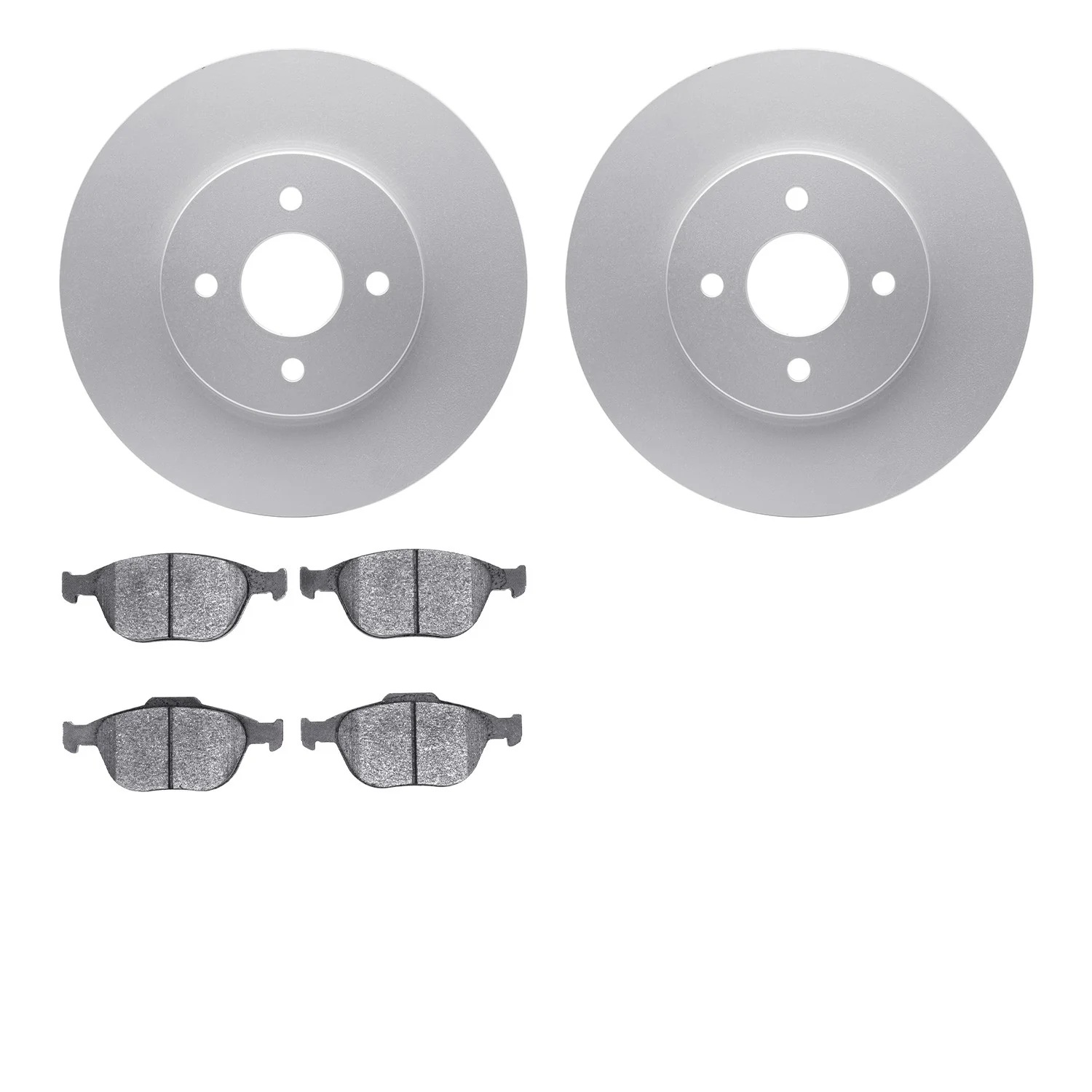 Dynamite Friction 4602-54008 Disc Brake Kit - Front
