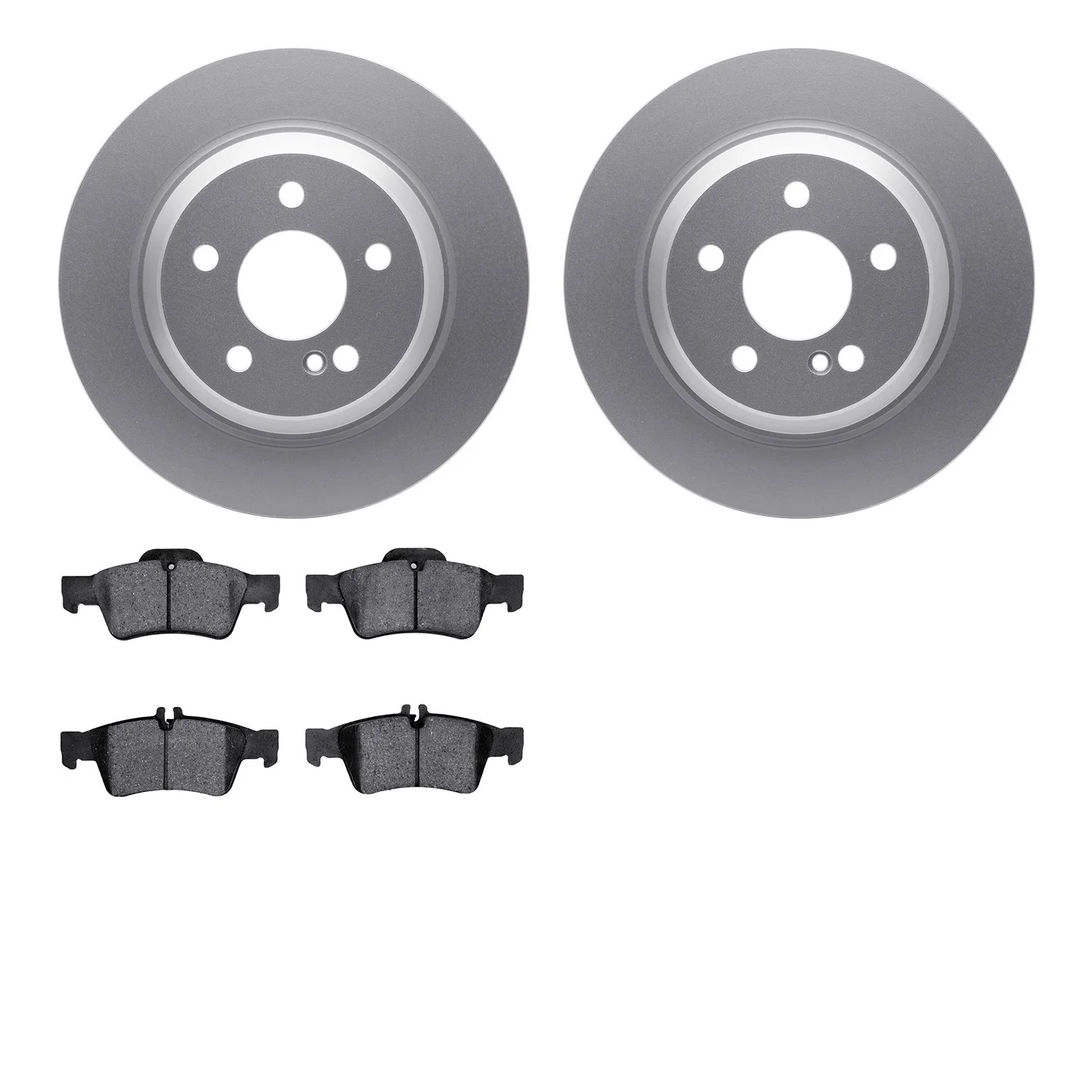 Dynamite Friction 4602-63017 Disc Brake Kit - Rear