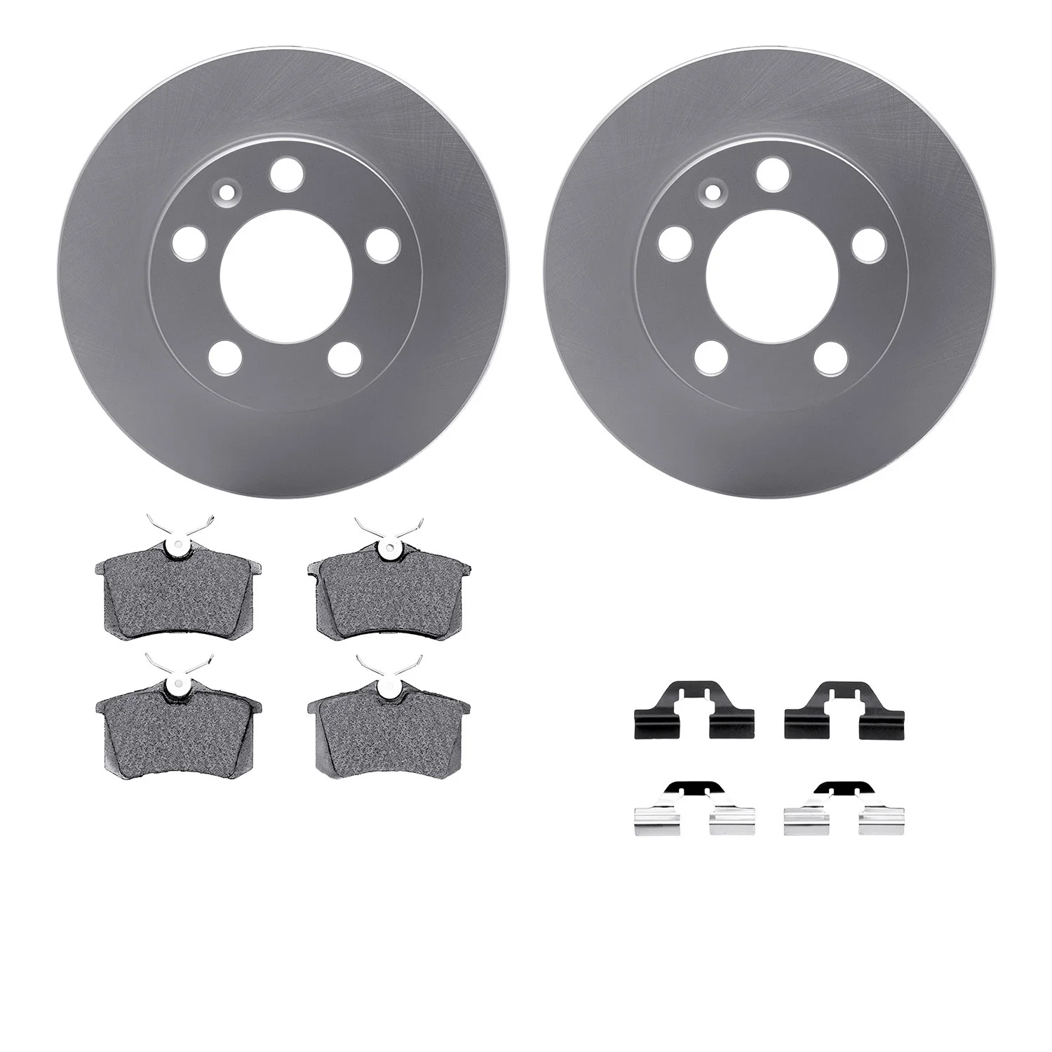 Dynamite Friction 4612-13416 Disc Brake Kit - Rear