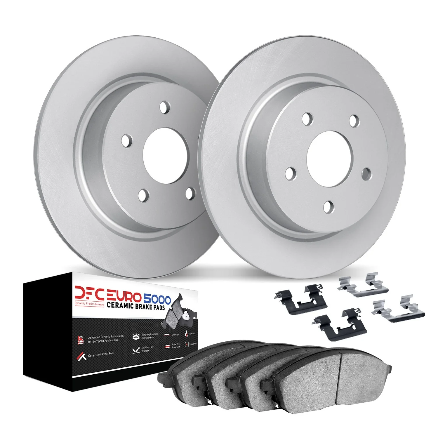 Dynamite Friction 4612-20006 Disc Brake Kit - Rear