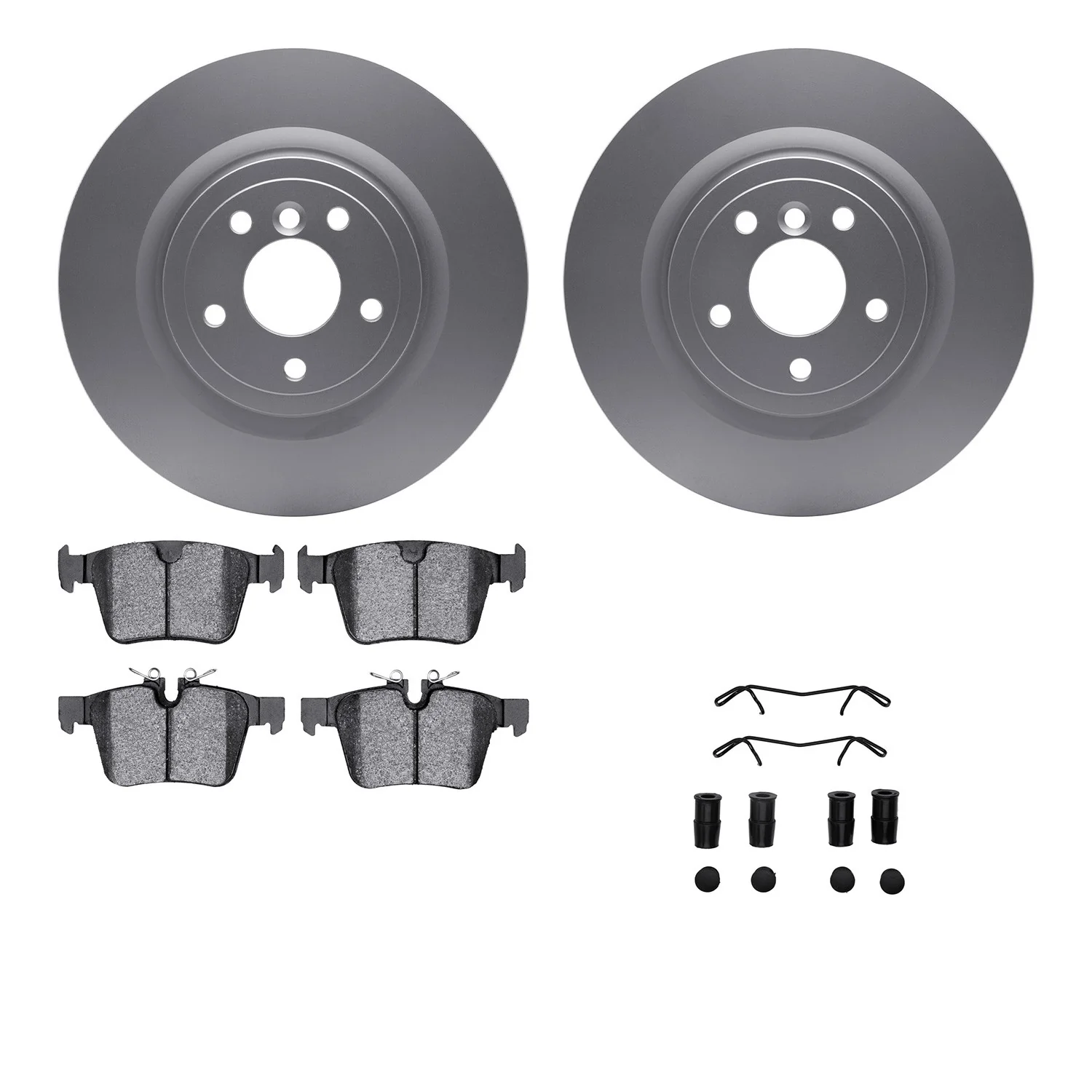 Dynamite Friction 4612-20022 Disc Brake Kit - Rear
