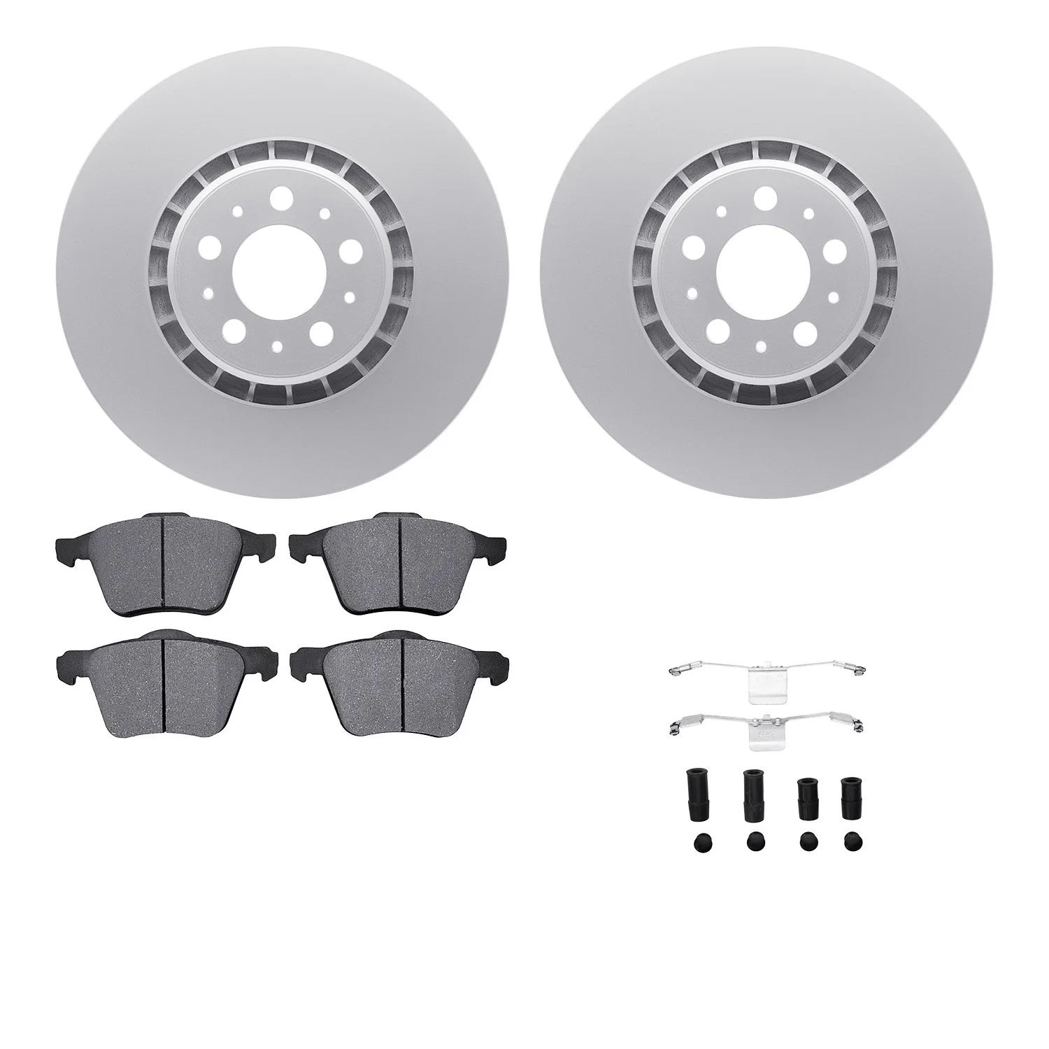 Dynamite Friction 4612-27025 Disc Brake Kit - Front