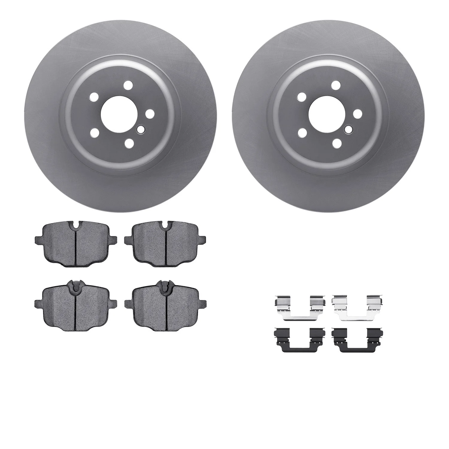 Dynamite Friction 4612-31093 Disc Brake Kit - Rear