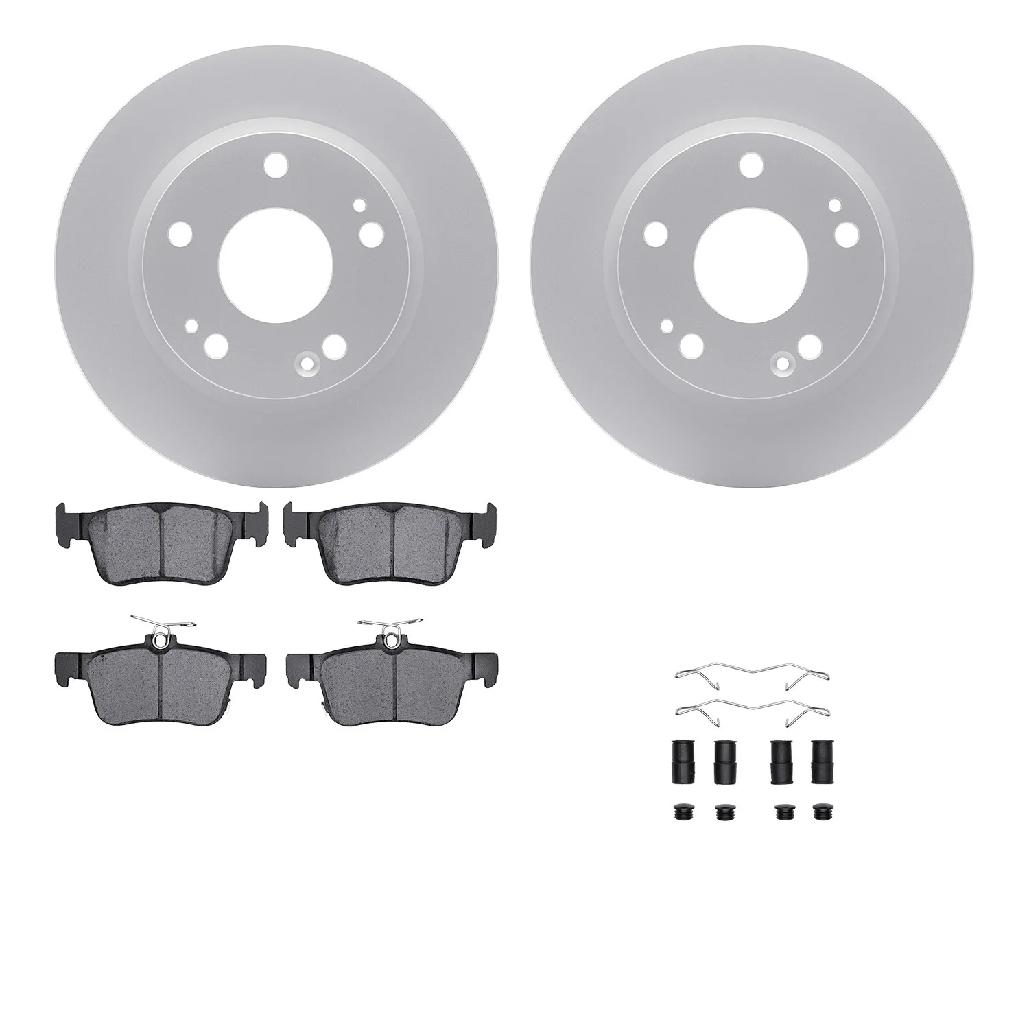 Dynamite Friction 4612-59004 Disc Brake Kit - Rear