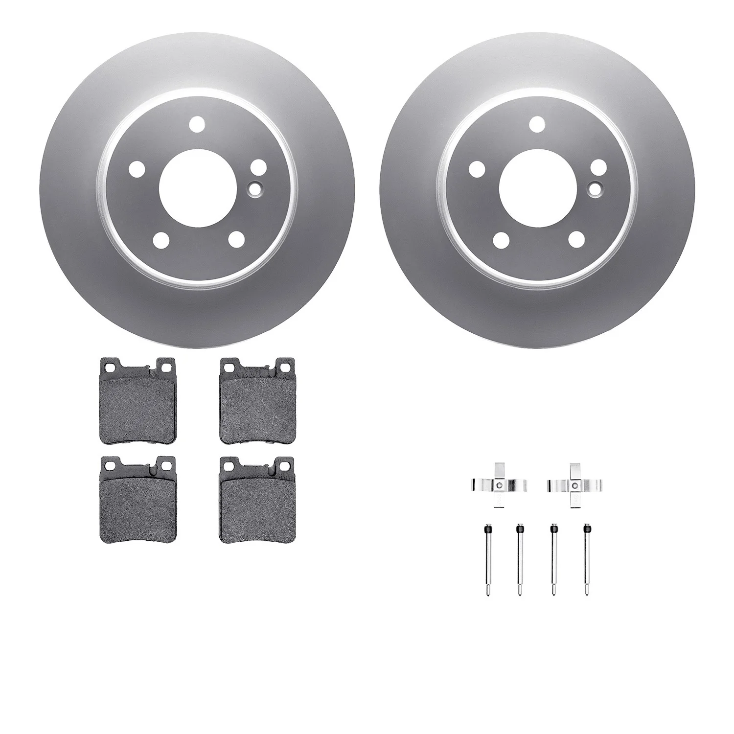 Dynamite Friction 4612-63018 Disc Brake Kit - Rear
