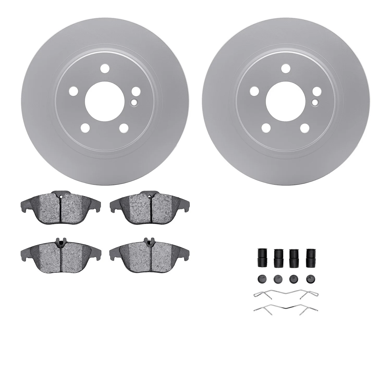 Dynamite Friction 4612-63054 Disc Brake Kit - Rear