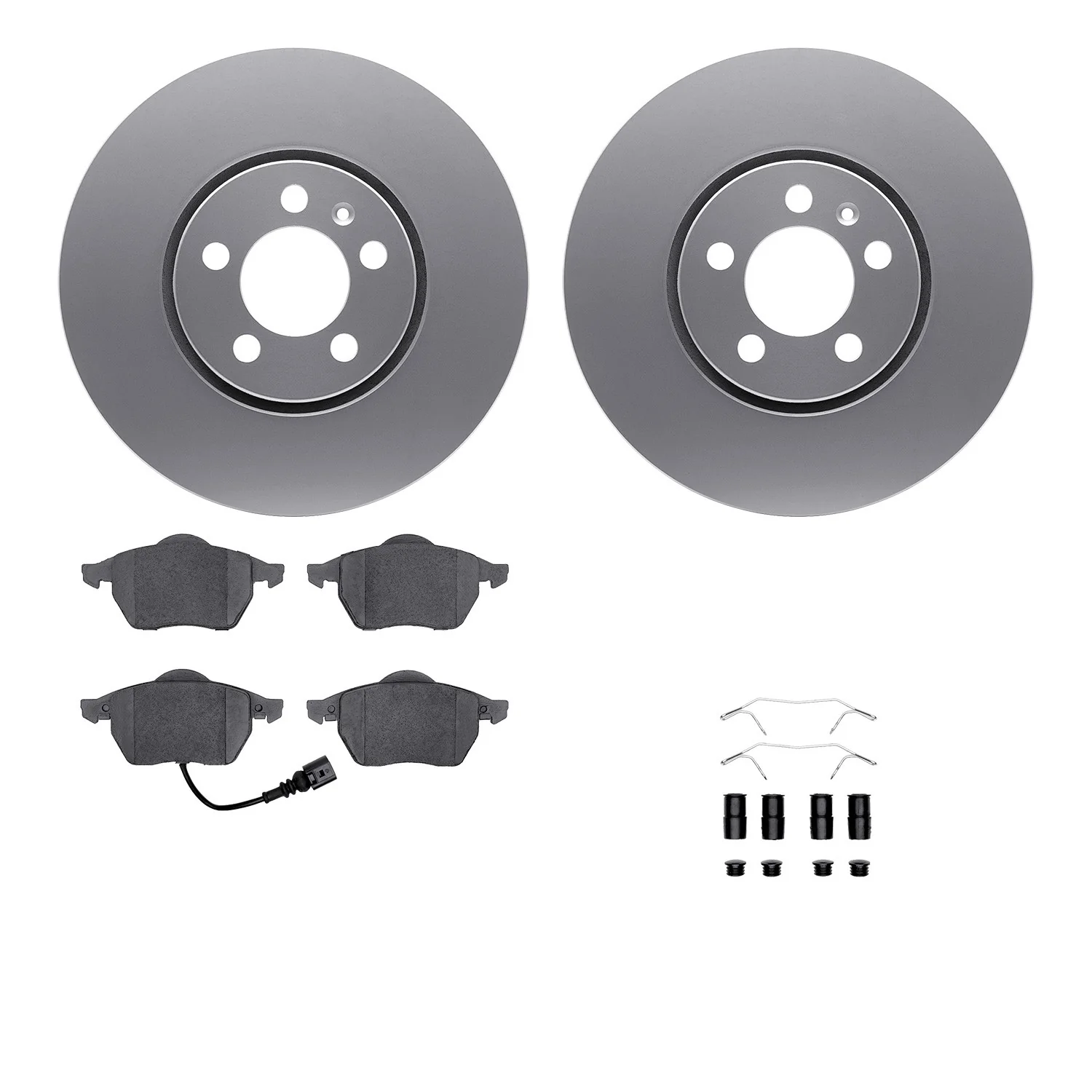 Dynamite Friction 4612-74011 Disc Brake Kit - Front