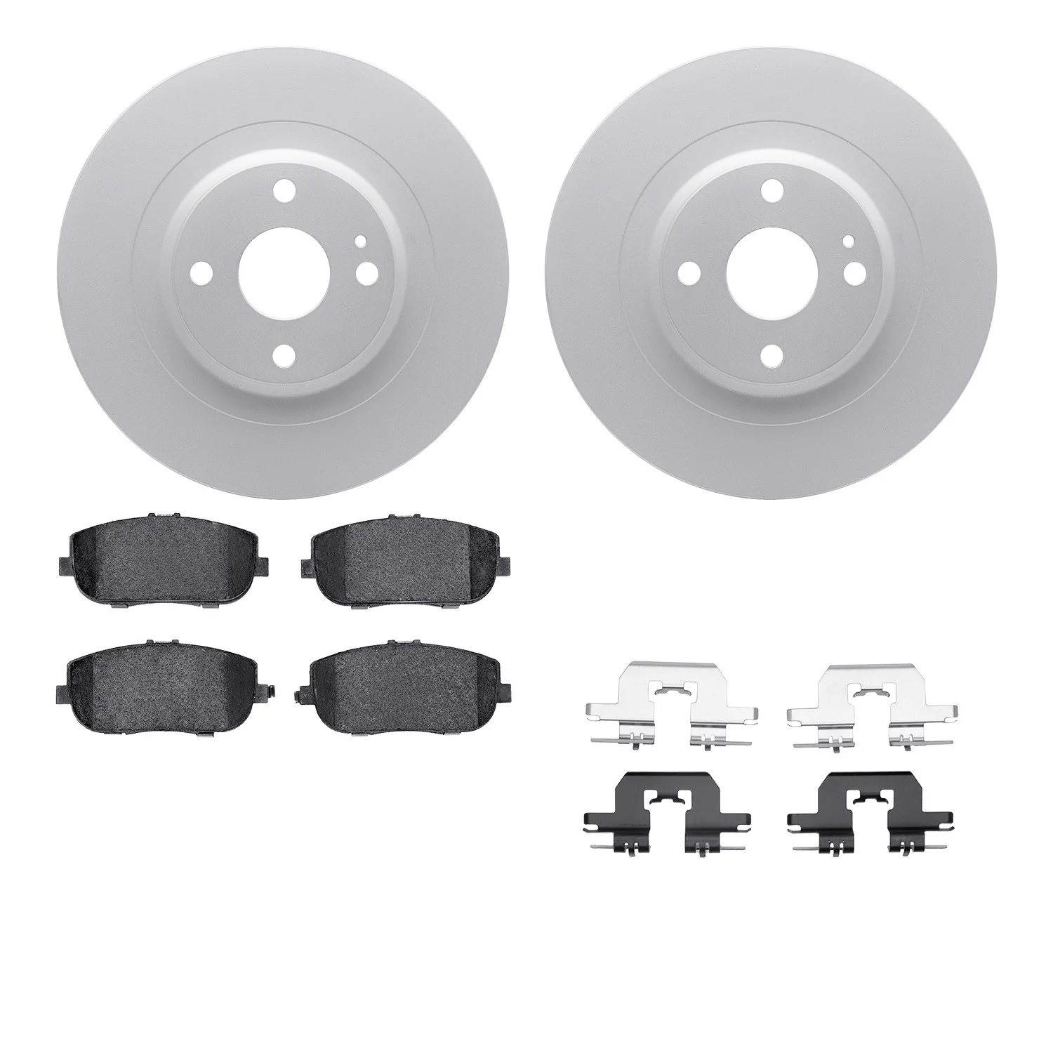Dynamite Friction 4612-80007 Disc Brake Kit - Rear