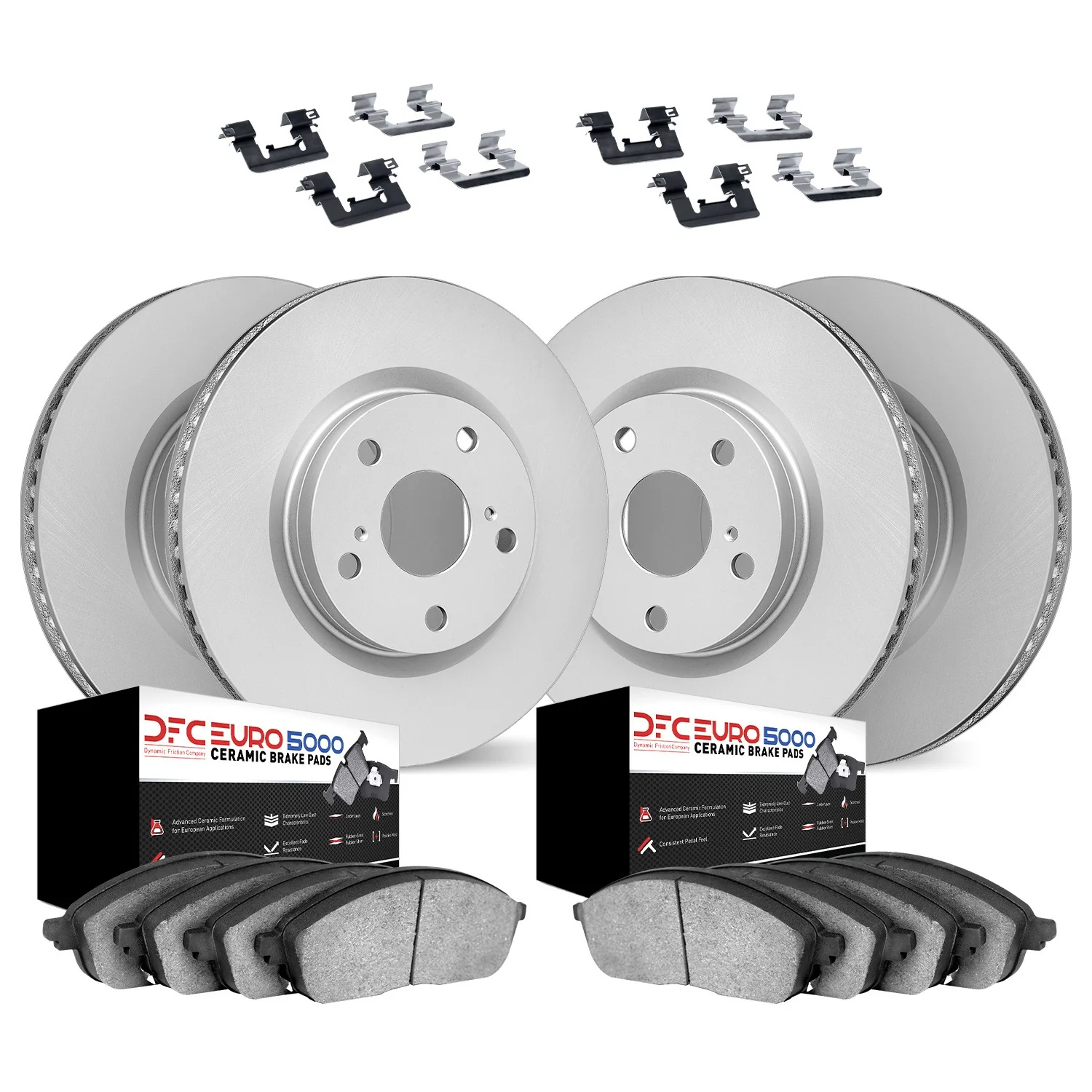 Dynamite Friction 4614-73006 Disc Brake Kit - Front and Rear