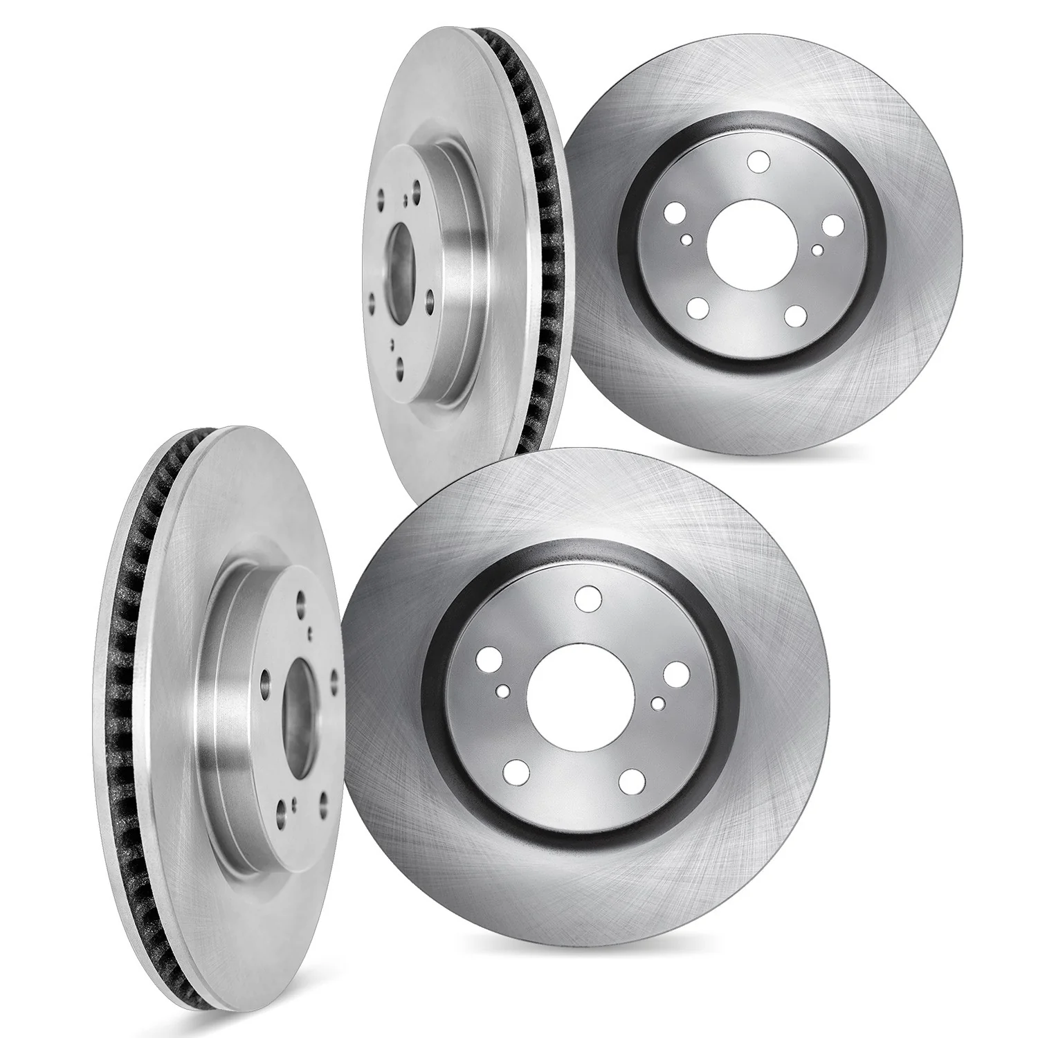 Dynamite Friction 6004-31054 Disc Brake Rotor Set - Front and Rear