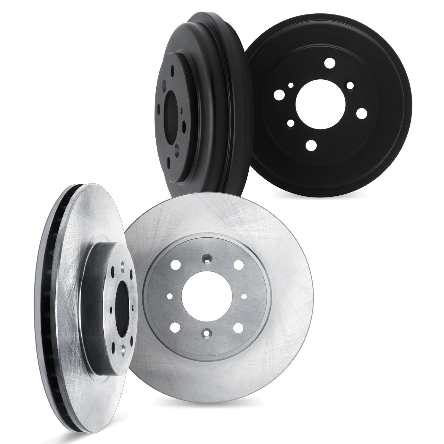 Dynamite Friction 6004-39005 Disc Brake Kit - Front and Rear