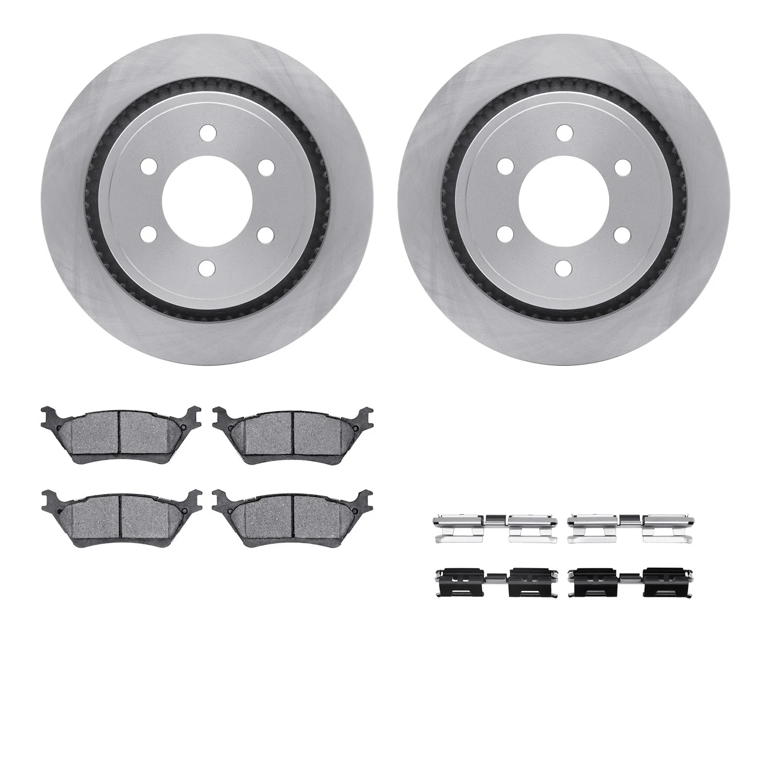 Dynamite Friction 6212-54028 Disc Brake Kit - Rear