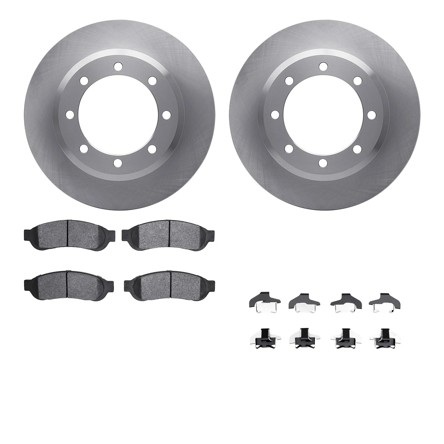 Dynamite Friction 6212-99612 Disc Brake Kit - Rear