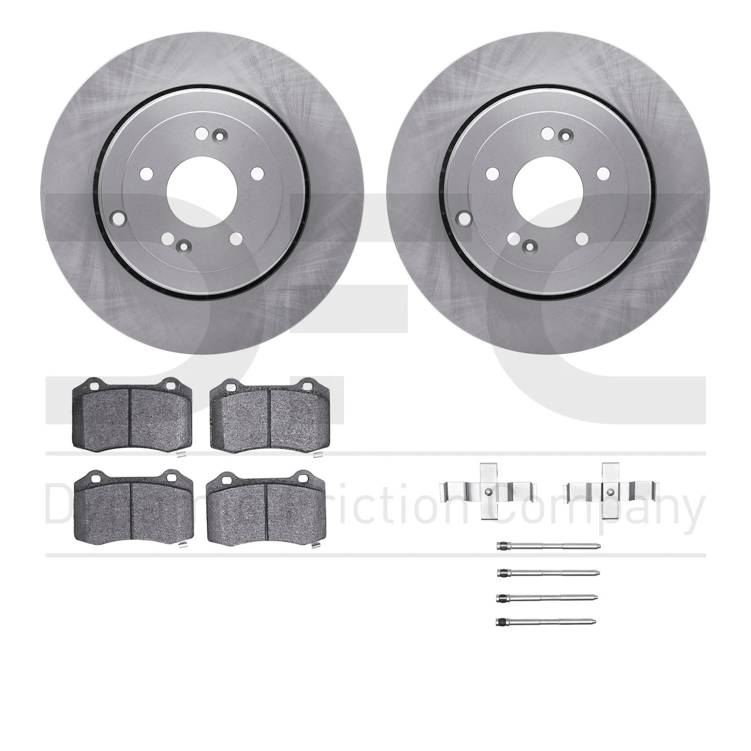 Dynamite Friction 6412-03003 Disc Brake Kit - Rear